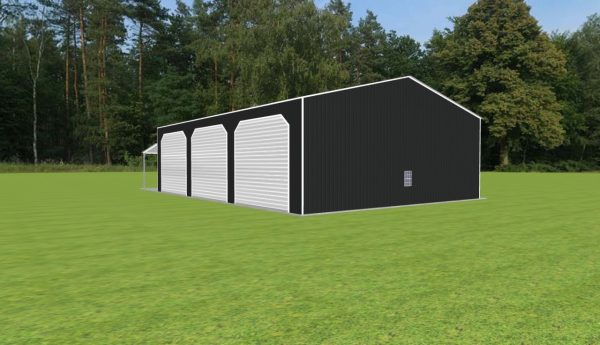 Garage with Lean To 44 x 60 x 16 - Image 4