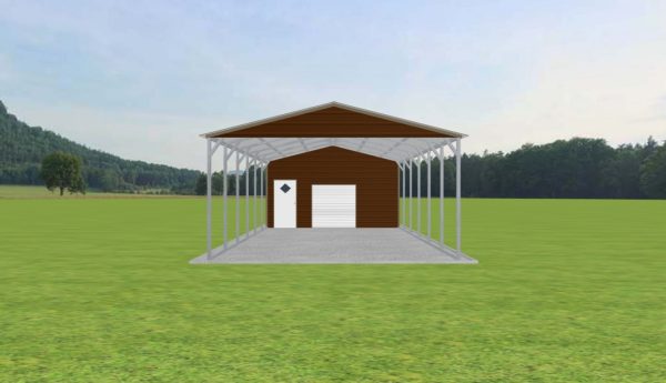 Carport with Storage 18 x 45 x 9 - Image 2