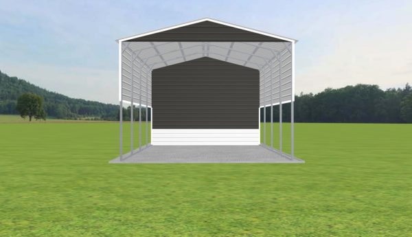 Carport with Storage 20 x 25 x 14 - Image 2