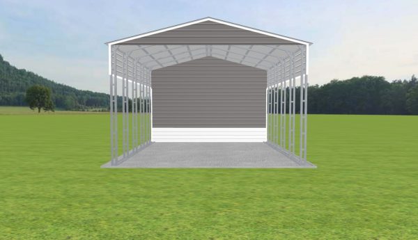 Carport with Storage 24 x 35 x 15 - Image 2