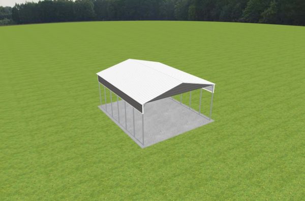 3 Car Carport 26 x 30 x 13 - Image 4