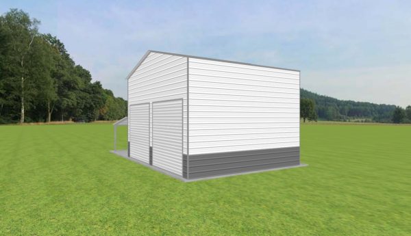 Garage with Lean To 24 x 20 x 15 - Image 4