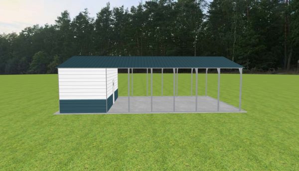 Carport with Storage 24 x 40 x 10 - Image 5