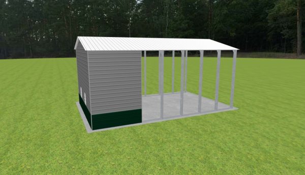 Carport with Storage 22 x 35 x 15 - Image 5