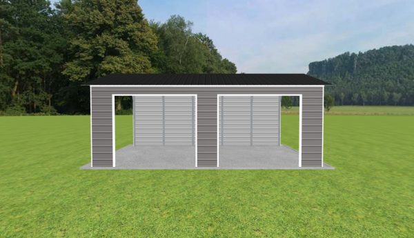 2 Car Carport 18 x 25 x 9