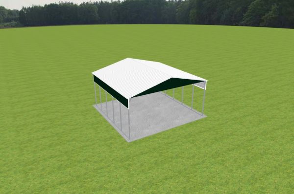 3 Car Carport 26 x 25 x 12 - Image 4