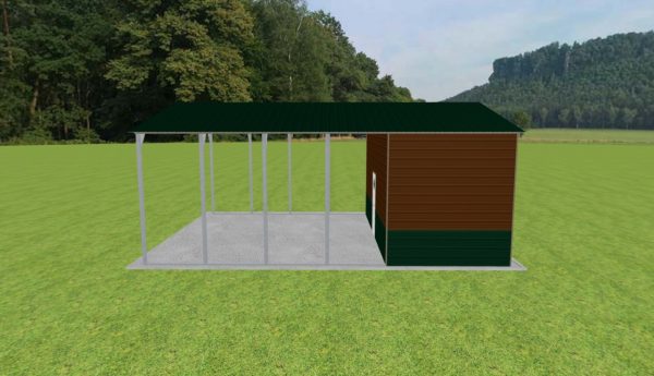 Carport with Storage 22 x 30 x 11 - Image 5