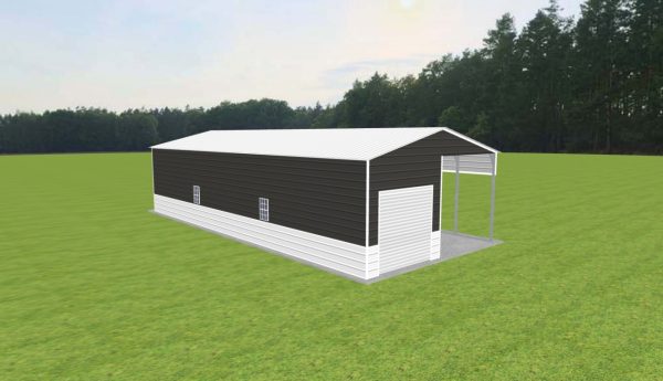 Carport with Storage 22 x 50 x 11 - Image 3