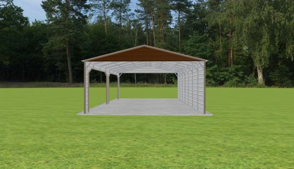 2 Car Carport 20 x 35 x 9 - Image 4