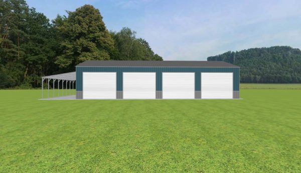 Garage with Lean To 34 x 60 x 12 - Image 2