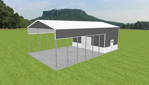 Carport with Storage 26 x 45 x 14