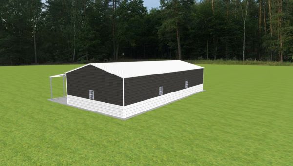 Garage with Lean To 24 x 50 x 10 - Image 5