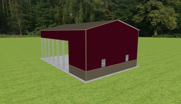 Carport with Storage 26 x 40 x 15 - Image 3