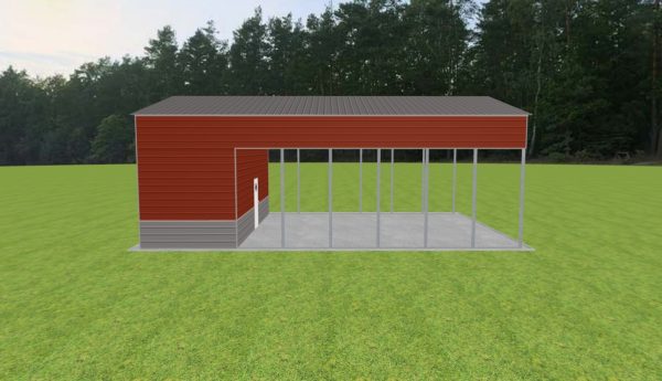 Carport with Storage 26 x 40 x 14 - Image 5