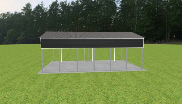 2 Car Carport 18 x 30 x 10 - Image 4