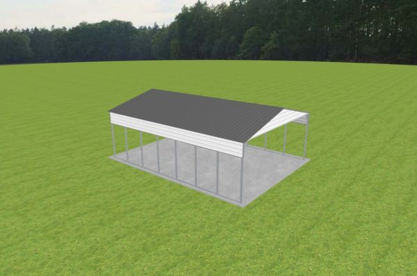 3 Car Carport 26 x 35 x 11 - Image 4