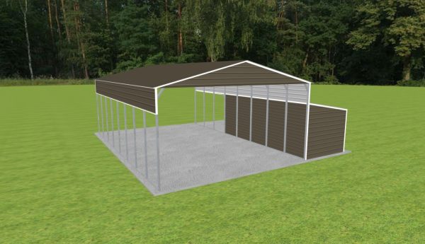 Carport with Storage 26 x 40 x 13 - Image 5