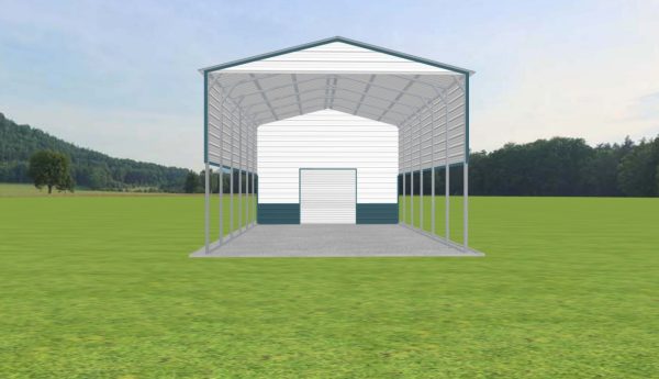 Carport with Storage 20 x 45 x 14 - Image 2