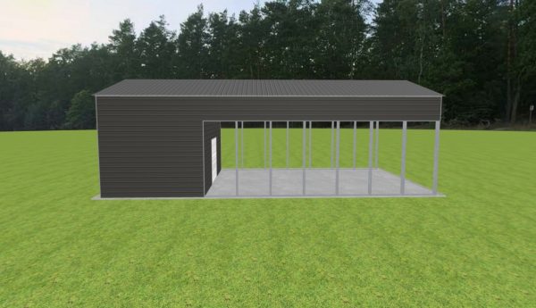 Carport with Storage 28 x 50 x 15 - Image 5