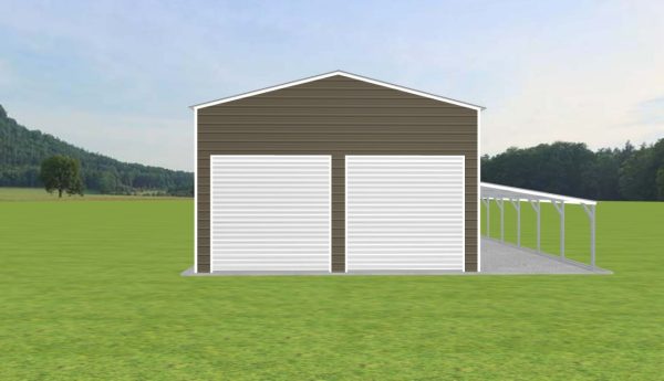 Garage with Lean To 24 x 50 x 14 - Image 3