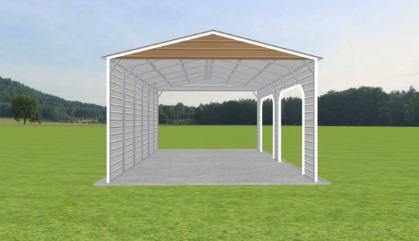 2 Car Carport 20 x 30 x 12 - Image 3