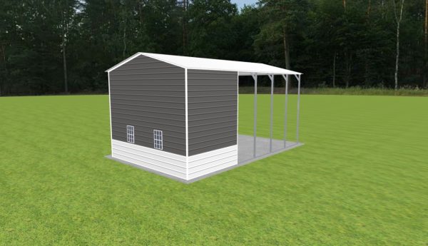 Carport with Storage 18 x 30 x 14 - Image 5