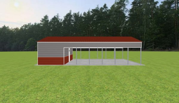 Carport with Storage 26 x 40 x 9 - Image 5