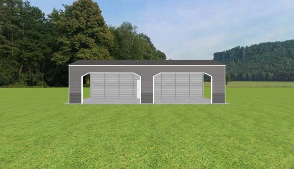 2 Car Carport 20 x 40 x 10 - Image 3