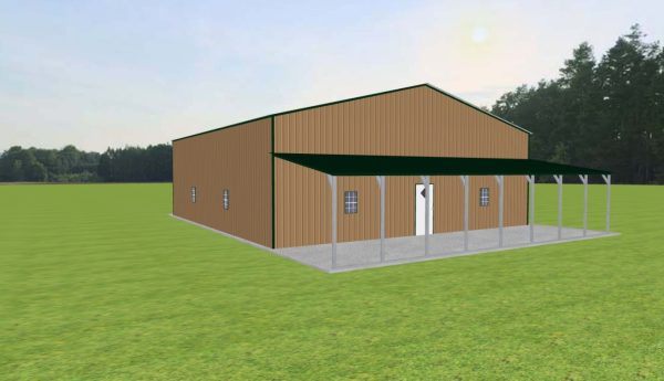 Garage with Lean To 42 x 45 x 14 - Image 4
