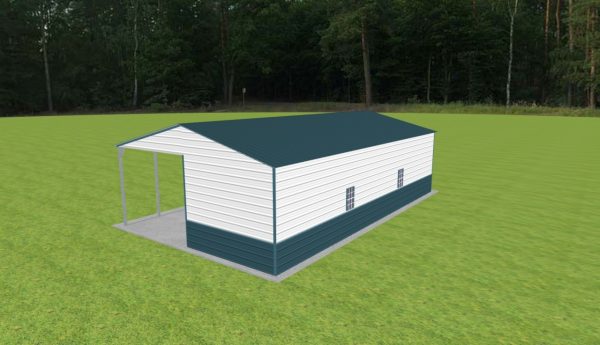 Carport with Storage 24 x 40 x 10 - Image 5