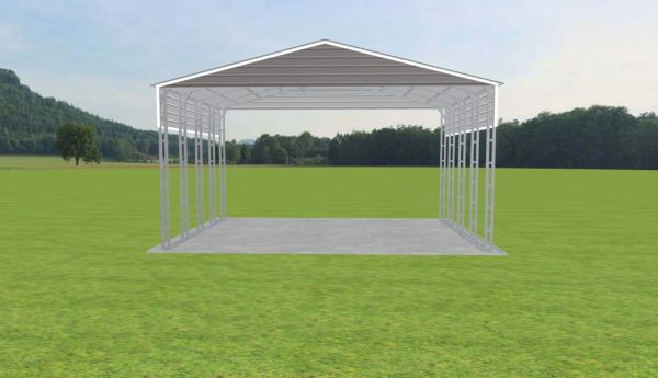 3 Car Carport 30 x 20 x 15 - Image 2