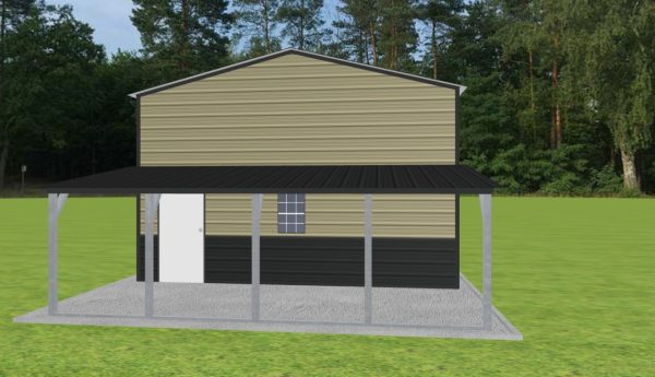 Garage with Lean To 20 x 40 x 12 - Image 3