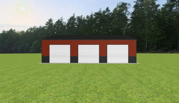 Garage with Lean To 32 x 40 x 10 - Image 3