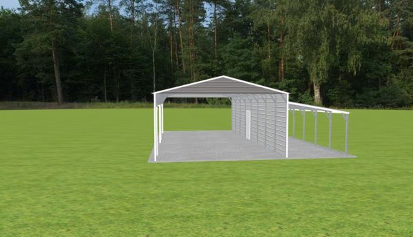 2 Car Carport 20 x 40 x 10 - Image 5