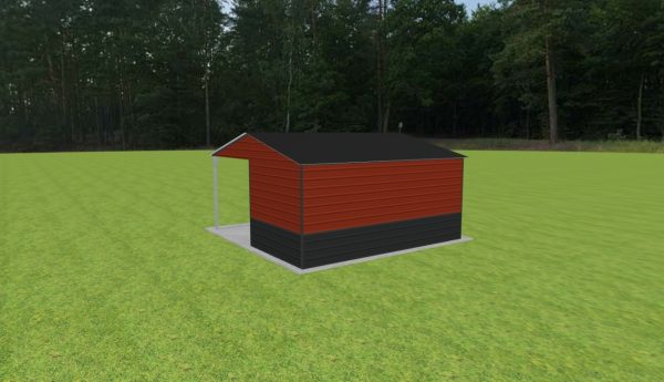 Carport with Storage 20 x 20 x 9 - Image 5