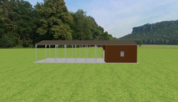 Carport with Storage 20 x 50 x 9 - Image 5