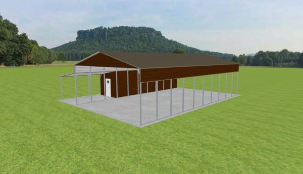 Carport with Storage 28 x 50 x 12 - Image 4