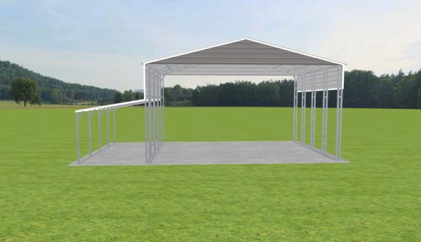 3 Car Carport 30 x 20 x 15