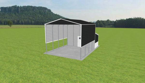 Carport with Storage 18 x 20 x 14 - Image 5