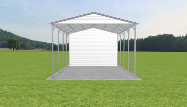 Carport with Storage 18 x 30 x 12 - Image 2