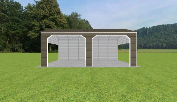 Carport with Storage 24 x 30 x 11 - Image 3