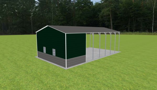 Carport with Storage 22 x 40 x 12 - Image 3