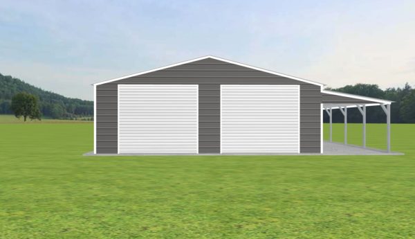 Garage with Lean To 26 x 20 x 8 - Image 3