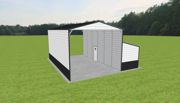 Carport with Storage 18 x 30 x 14 - Image 5