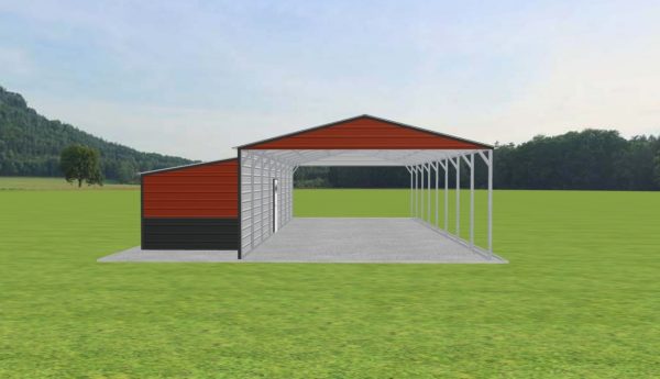 Carport with Storage 20 x 40 x 9