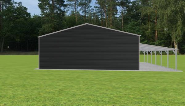 2 Car Garage with Lean To 30 x 30 x 10 - Image 5