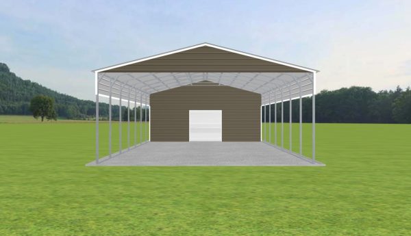 Carport with Storage 28 x 50 x 12 - Image 2