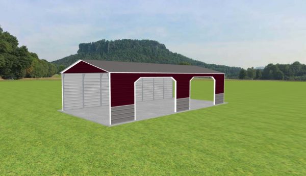 2 Car Carport 20 x 40 x 9