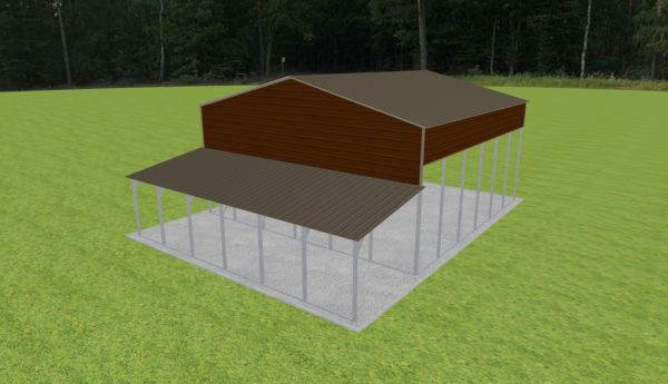 3 Car Carport 30 x 30 x 14 - Image 2