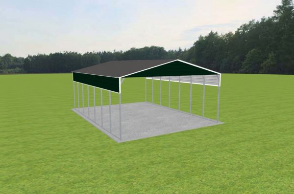 3 Car Carport 26 x 35 x 12